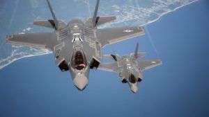 Image montrant un F-35 squadron